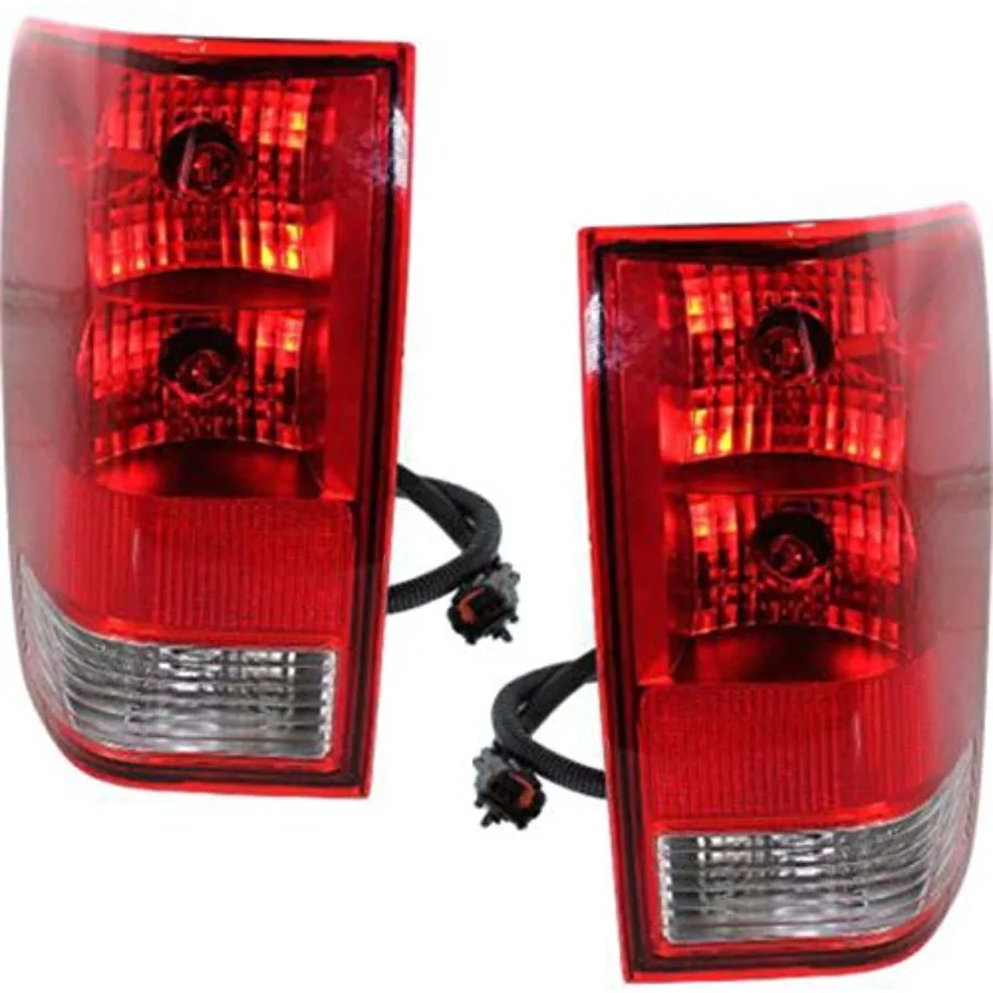 

Tail Light Assembly for Nissan Titan 2004-2015 Models Without Utility Compartment Halogen with Bulb s Driver and Passenger Side