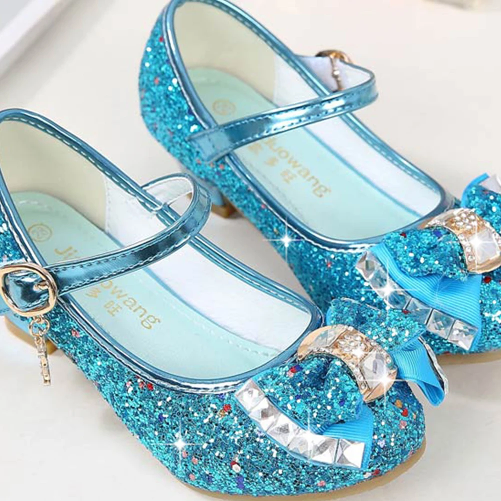 

Sequin Upper Children's Dance Shoes Ballet for Girls Heels Kids Spring Kid's High-heeled