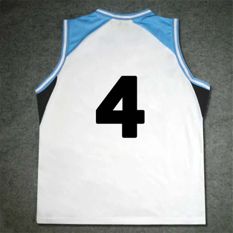 2025 yiyi3D Anime Kuroko no Basket Basuke Cosplay Rakuzan School Uniform Akashi Seijuro Basketball Jersey Sportswear T-shirt Cos