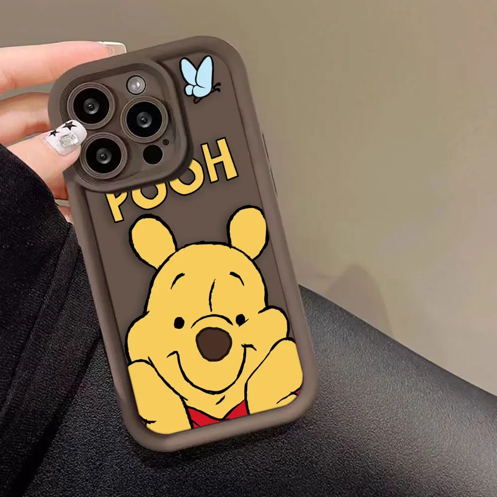 Anime Winnie The Pooh Bear Phone Case For Honor 8X 9X X9 20 50 90 Y7A Y9 MAGIC 5 NOVA 9 Y70 Y70S 9 SE PRO Case Funda Coque Shell