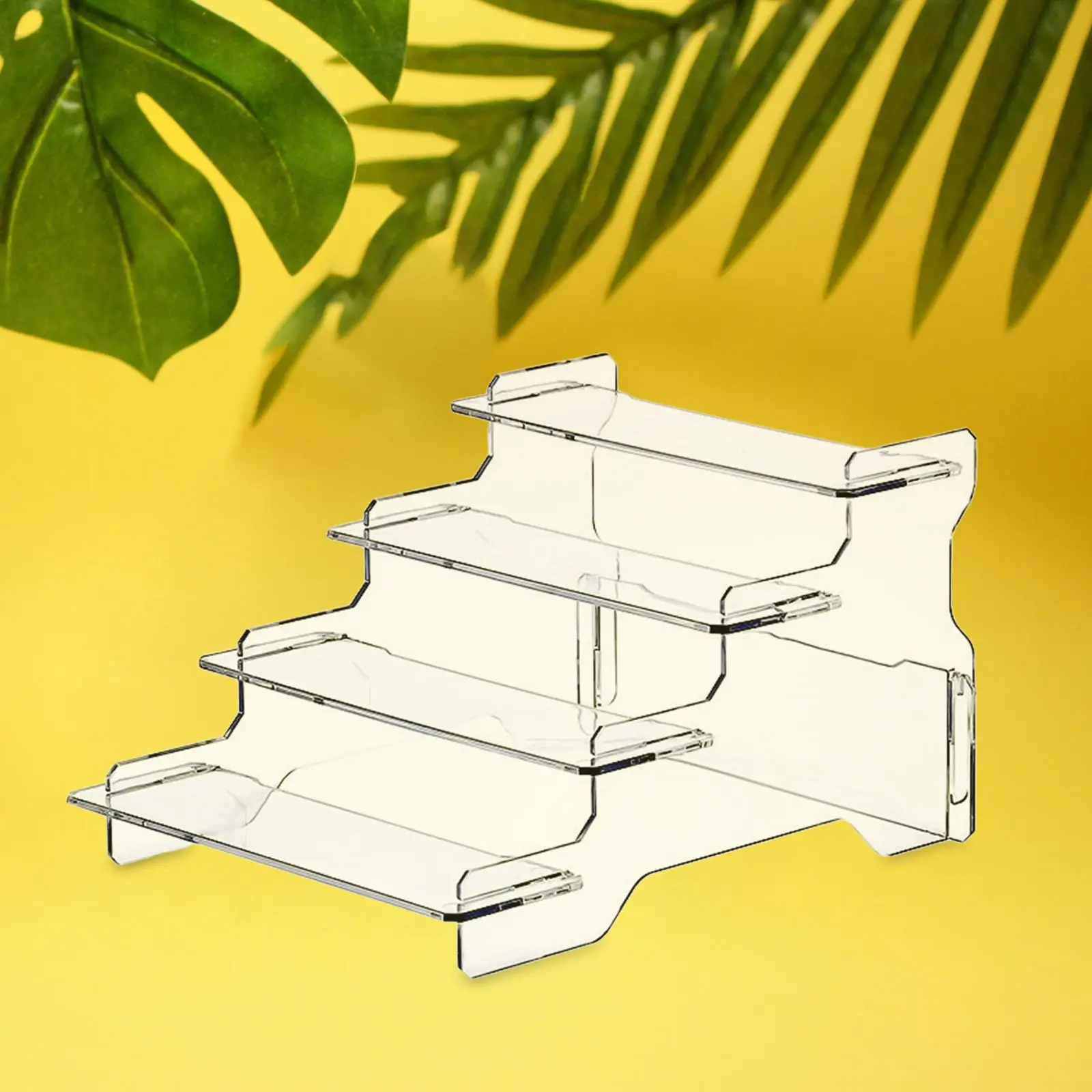 حامل عرض شفاف ، راهض للبيع بالتجزئة ، حامل كب كيك ، تجهيزات عرض للمقتنيات ، خزانة مستحضرات التجميل ، شخصية دمية #4