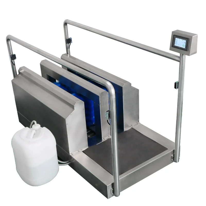 Industrial Stainless Steel Shoe Washing Machine with Automatic Drainage & High Capacity 260kg for Restaurants Farms Workshops