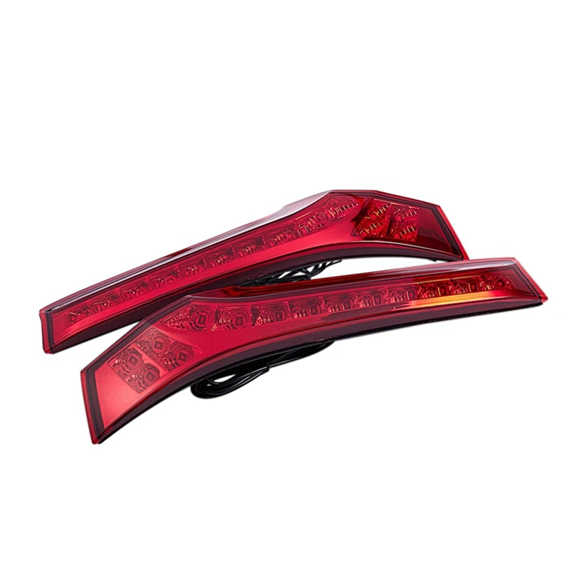 Car LED Tail Light Rear Bumper Light Brake Light For Honda Jazz Fit 2014-2018