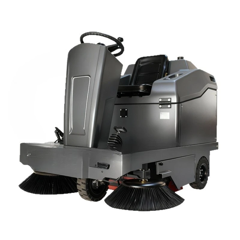 Ride-on electric sweeper Workshop property small sweeper School factory area road sweeper