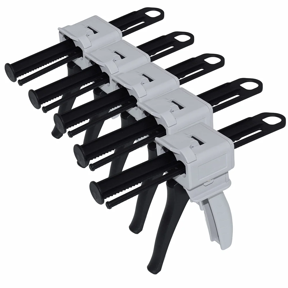 

50pcs Two Component Glue Guns Sealant Glues Applicator 75ml 10:1 AB Glue Gun Epoxy Resin Adhesives Dispenser Manual Caulking Gun