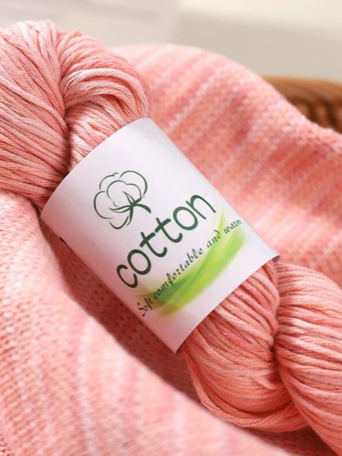 

Детский шарф adient 00% чистый хлопок, пряжа ручной вязки hine Woven ort Sve adient Color Cotton Tead Baby Yarn Ball