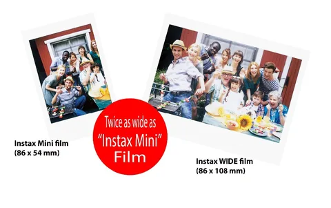 FUJIFILM Instax Wide фотобумага, 10-200 листов, для мгновенной печати — пример использования