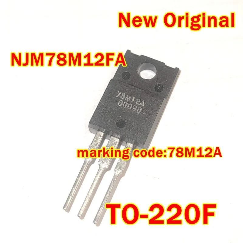 

1pcs to 100pcs NJM78M12FA TO-220F New Original marking code:78M12A 3-TERMINAL POSITIVE VOLTAGE REGULATOR