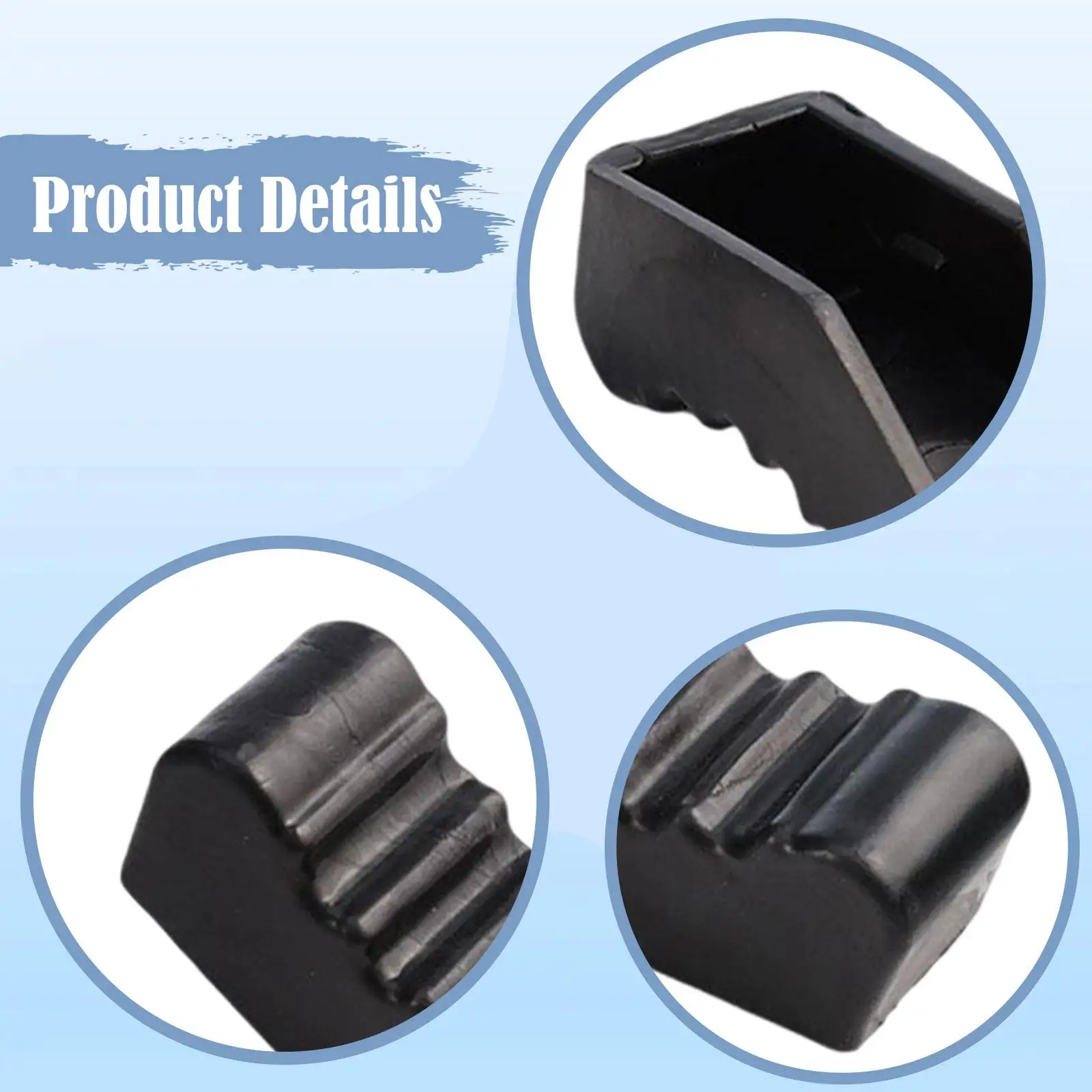 2 Stück Jack Stand Pads Pinch Weld Side Frame Rail Protector Floor Jack Pad