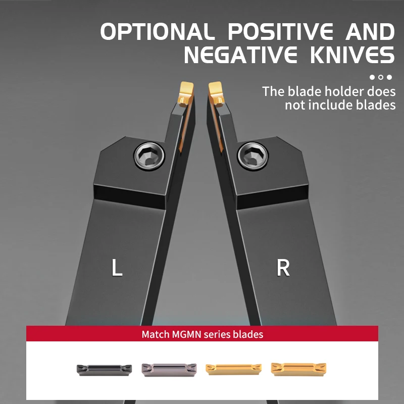 MGEHR/L MGEHR1212-1.5 MGEHR1212-2 MGEHR1212-2.5 MGEHR1212-3 outer grooving tool holder carbide blade10PCS MGMNblade turning tool