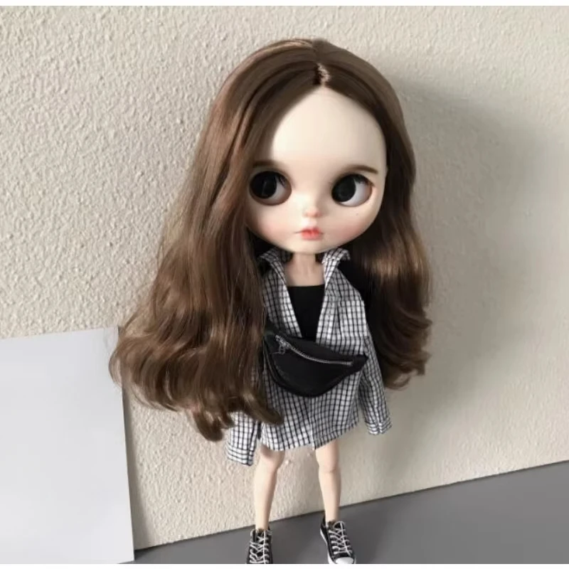 BBIKG334 新スタイル カスタムドール ピンクの服 Tシャツ パーカー パンツ bb fr ob24 ob27 pp liccaa ブライスドール用