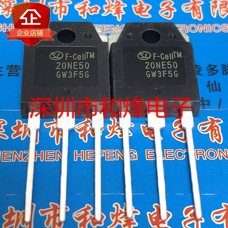 5PCS-10PCS 20NE50 SVF20NE50PN TO-3P 500V 20A NEW AND ORIGINAL ON STOCK