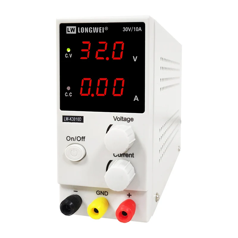 LW-K3010D Adjustable Switching DC Bench Power Supply 30V 10A for Electronic Testing