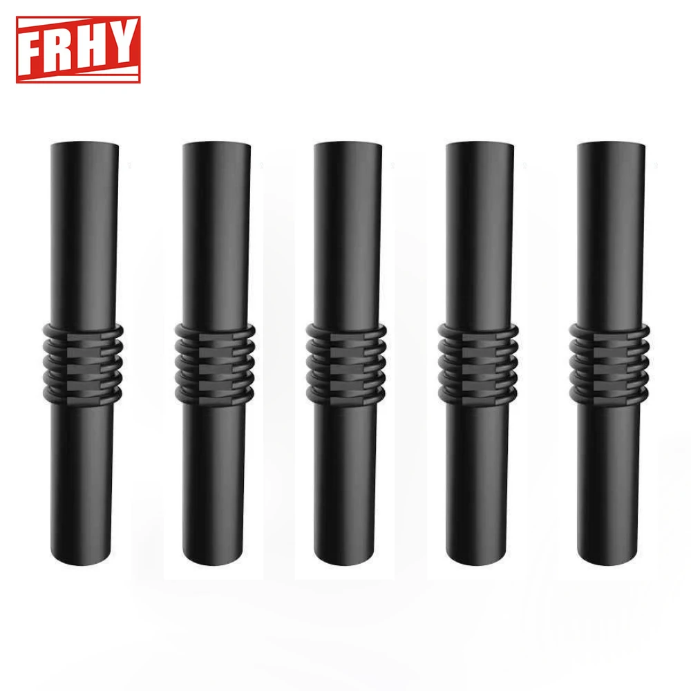 5PCS Insulated 4mm Banana Jack Female-to-Female Coupler Plug Nickel-Plated Brass Stackable Design Perfect for LabTest Equipment