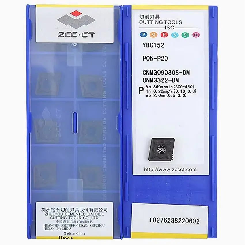 

CNMG090304-DM YBC152/CNMG090308-DM YBC152/CNMG090304-DM YBC252/CNMG090308-DM YBC252 ZCC.CT Твердосплавные лезвия с ЧПУ Токарные пластины