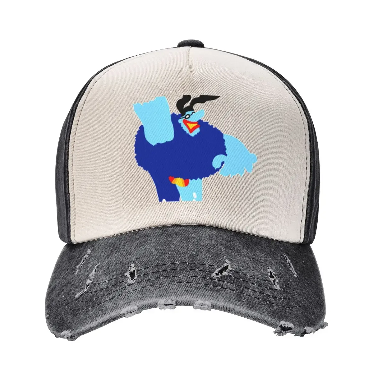 

Minimal Blue Meanie Baseball Cap Hat Man For The Sun sailor cap for men luxury woman cap Men's Caps Women's