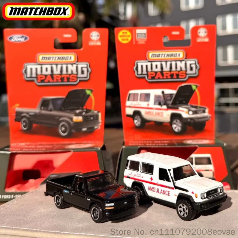 

New Matchbox FWD28-N Moving Parts Collectible Porsche Mclaren Toyota Ford 1:64 Diecast Car Model Metal Vehicles Collect Toy Gift