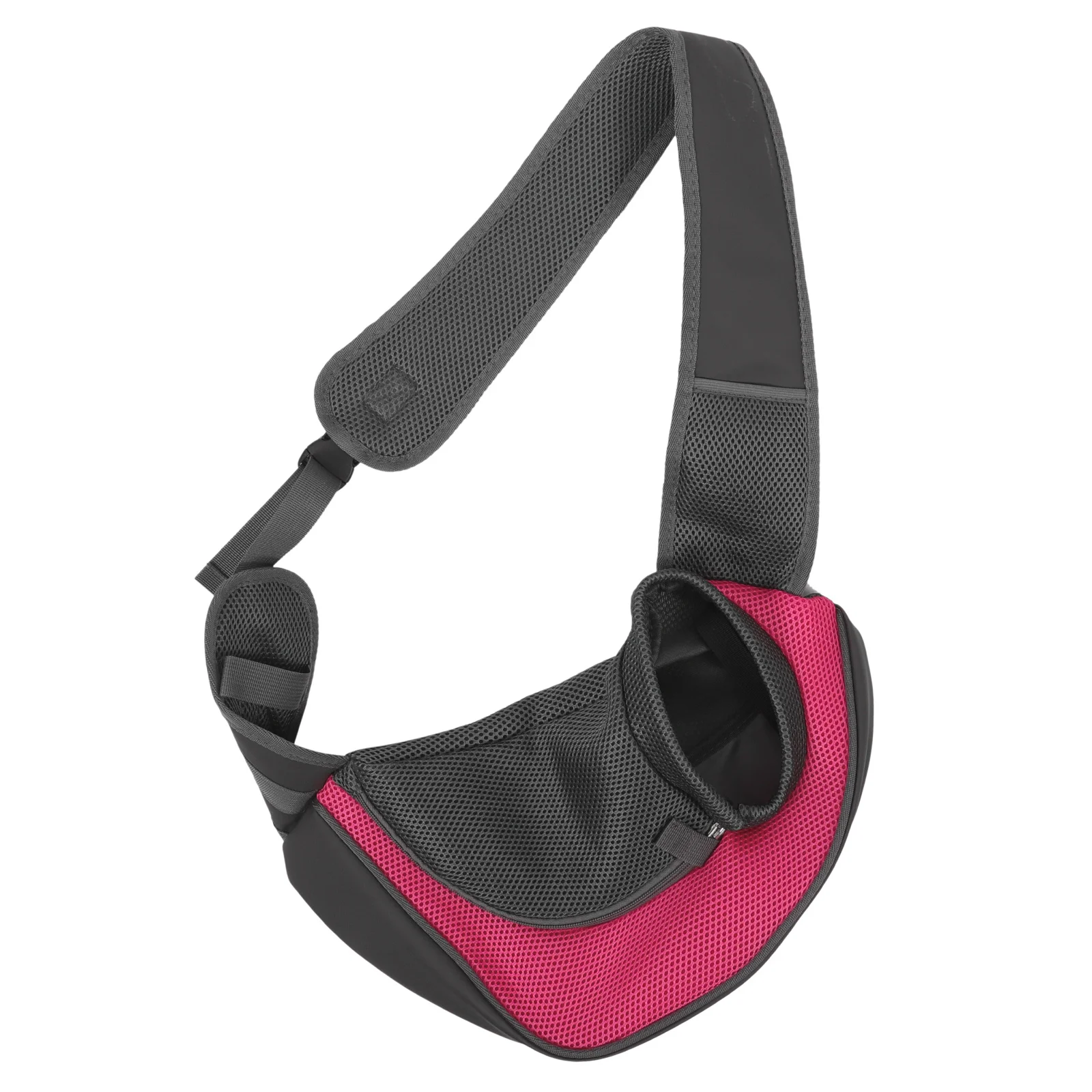 

Pet Shoulder Carrier Dog Sling Bag Rose Red Size S Comfortable Durable Travel Bag for Small Dogs Cats Chihuahua Mini