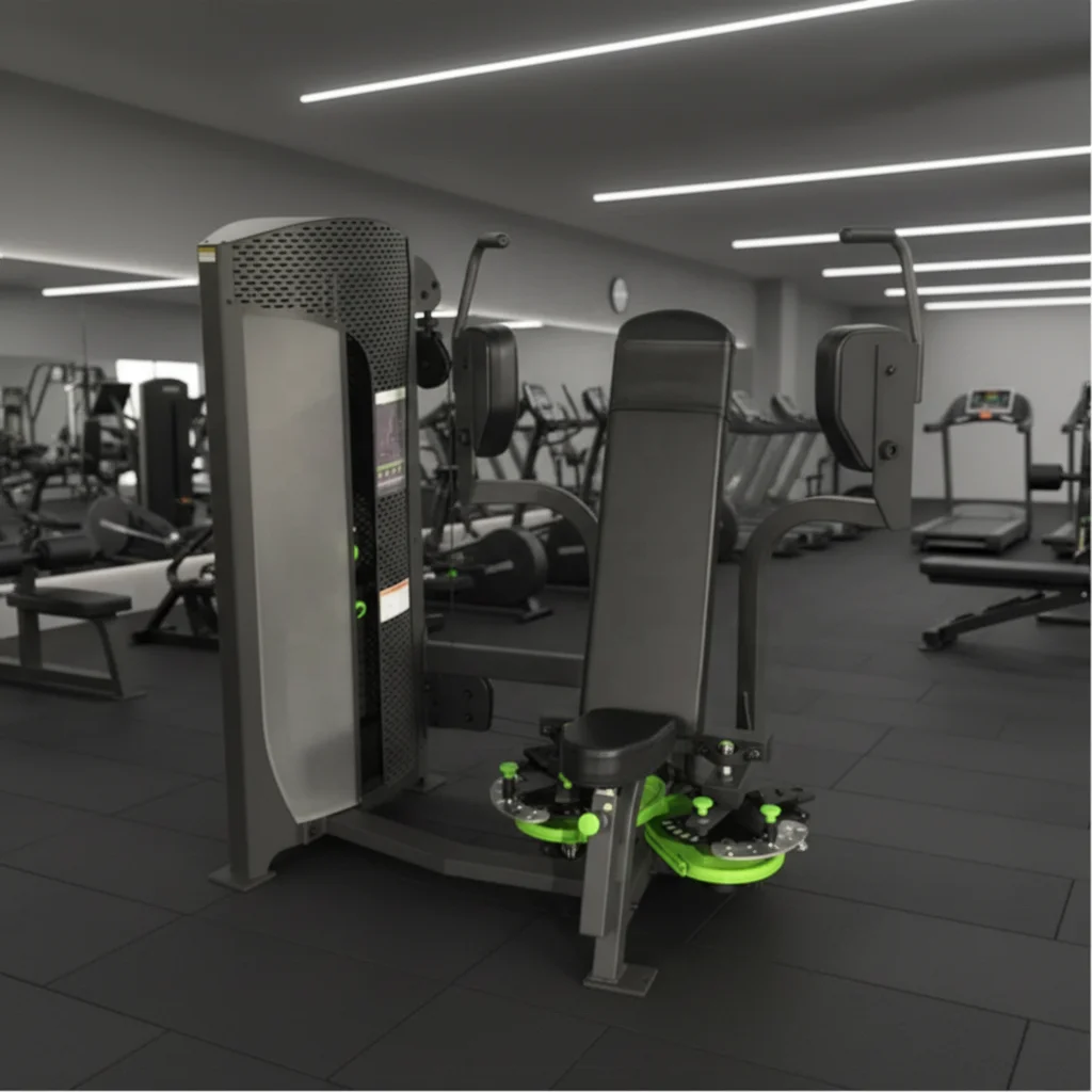 Commercial Gym Fitness Equipment Arm Shoulder Muscle Strength Exercise Seated Selectorised Pec Fly Chest Press
