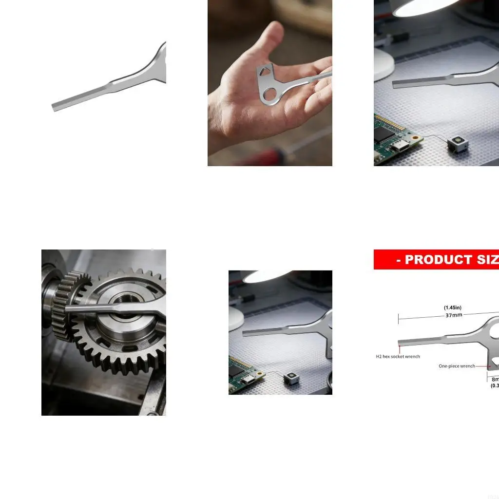193A Portable Screwdriver 1/4inch 3/8inch Wrench Screwdriver for Photographer