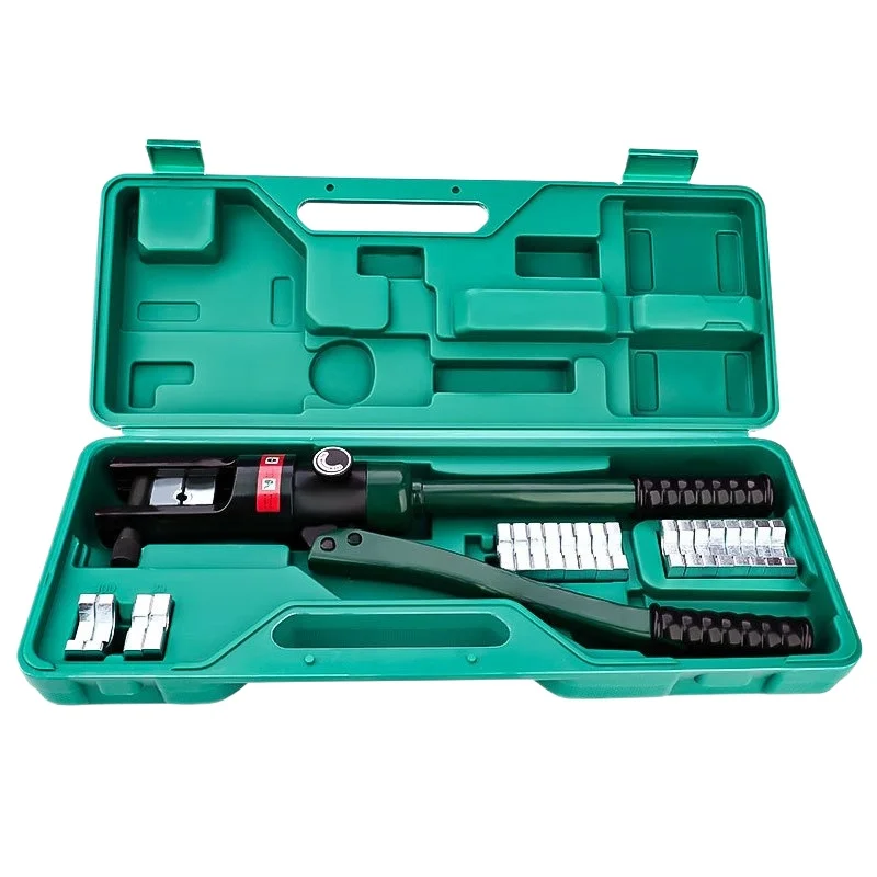 7/12 Ton Manual Hydraulic Wire Crimper Pliers Portable Electrical Cable Terminal Crimping Press Tool