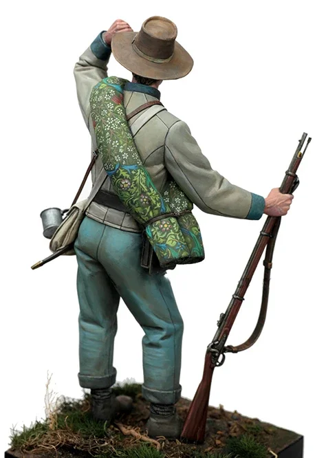 Figurine modèle GK en résine 1/16, kit non assemblé et non peint