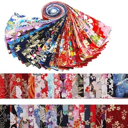 40Pcs Jelly Rolls Strips Fabric Thickened Cotton Quilting Craft Fabric Bundle Quilting Fabric Patchwork Decorative Long Strip