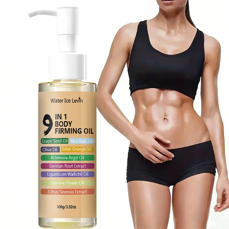 9-in-1 Body Firming & Toning Oil - Natural Herbal Blend, Deep Moisturizing, Smooths Skin & Improves Elasticity