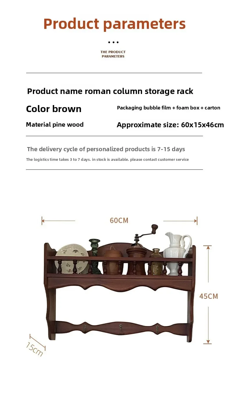 Portavasos antiguo de madera maciza retro americano, pared de celebridades de Internet, taza de té colgante, armario de almacenamiento para tazas de café