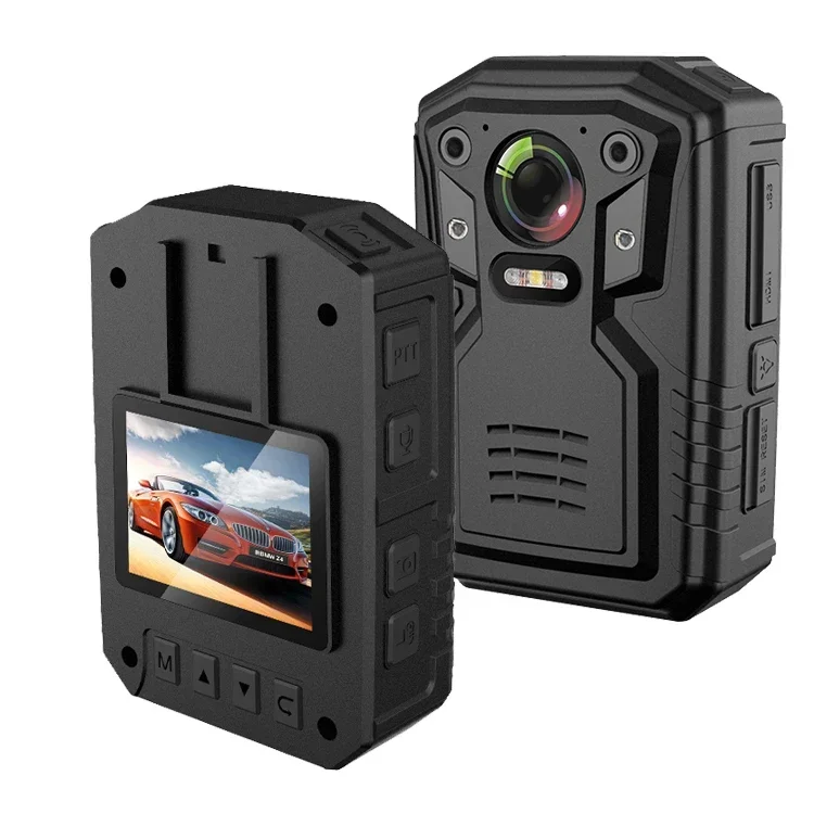 

IP66 Shockproof 4G Wireless Body Worn Cam Law Enforcement Security Camera PTT Night Version