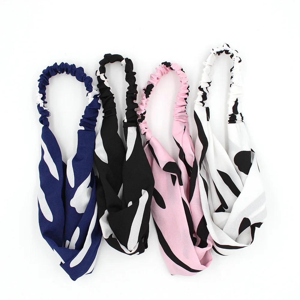 

Эластичные аксессуары для волос, повязка на голову с узлом в клетку, повязки для волос для женщин и девочек, полосатые повязки на голову, головные уборы, повязки для волос, подарок