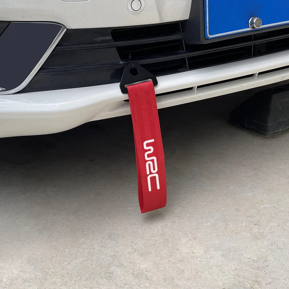 Car Trailer Tow Rope Grille Inlet Strap Decor Accessories For Jeep Kia Land Rover Dmax Lada Isuzu JAC Lexus Lancia Infiniti WRC