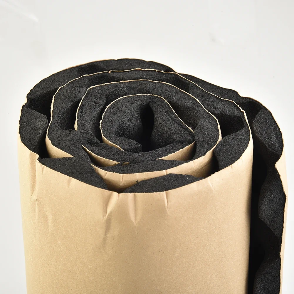 20MM Car/Van Sound Deadener Noise Insulation Acoustic Dampening Foam Mat Black Tyre Whine, Road Noise, Wind Noise, Etc.