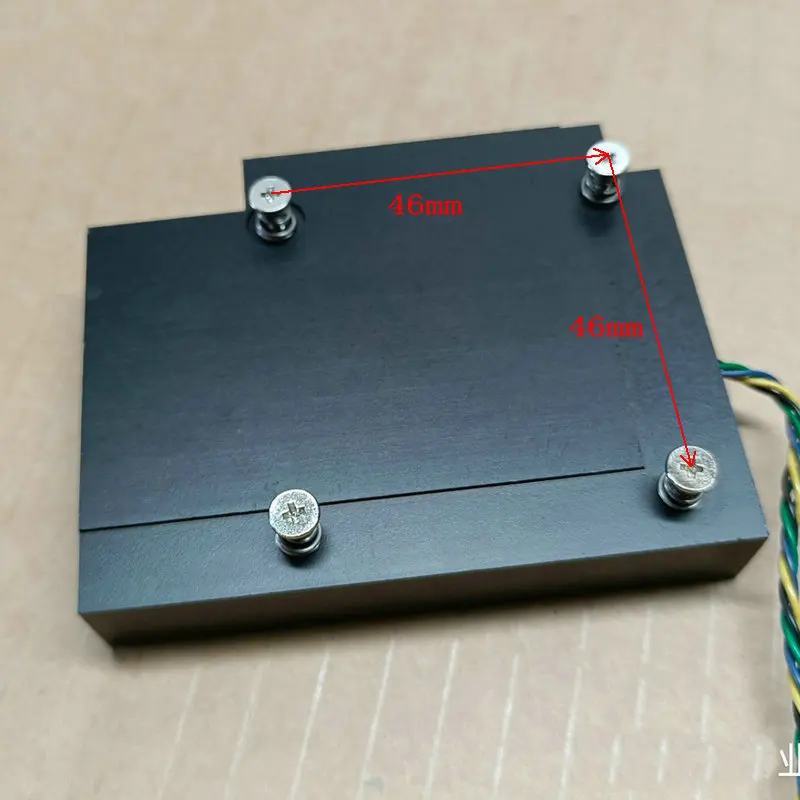 The New Radiator Cooler for MXM Graphics Video Card Pitch 46*46MM Size 81*65*16MM