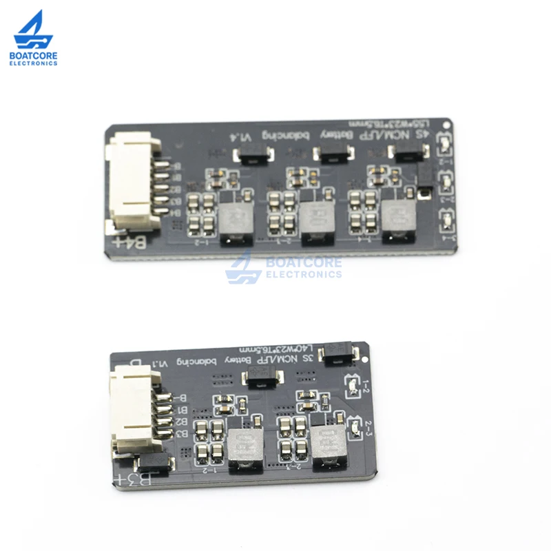 1PCS Active Balancer BMS 3S 4S 1.2A Lithium Battery Equalizer Board Li-ion Lifepo4 Inductive Energy Transfer Module
