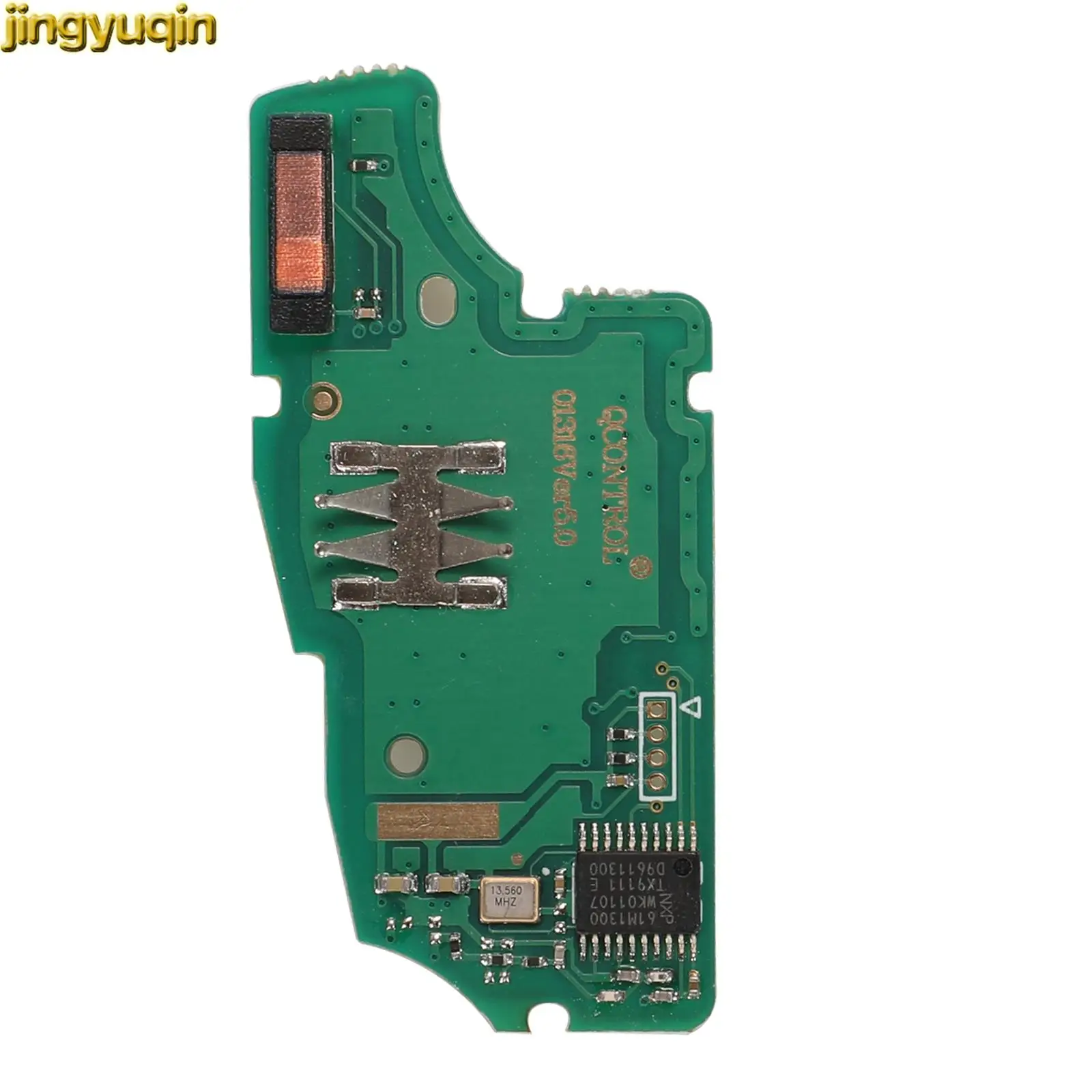 Jingyuqin Remote Key Circuit Board 433MHZ PCF7961M 4A For Renault Captur Megane 3 Sandero Dacia Logan Trafic Clio 4 Master