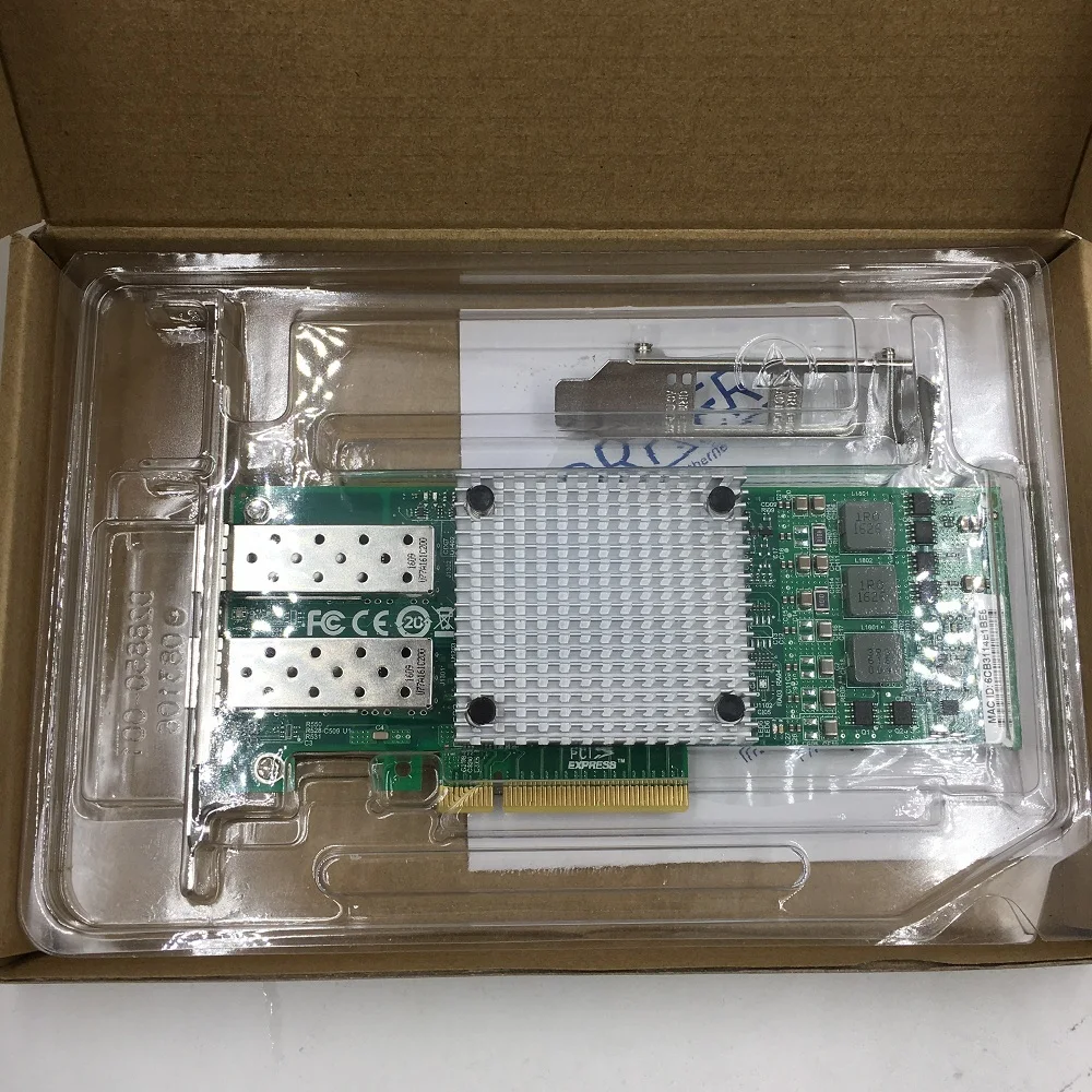 

BCM57810S 10GB Dual Port SFP+ PCIe x8 Ethernet Converged Network Adapter OEM