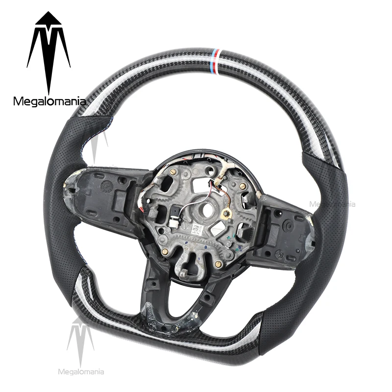 Fit For BMW Mini MINI JCW COUPE Paceman Countryman R60 R61 R56 R57 R58 R50 R52 R53 F60 LED Carbon Fiber Steering Wheel