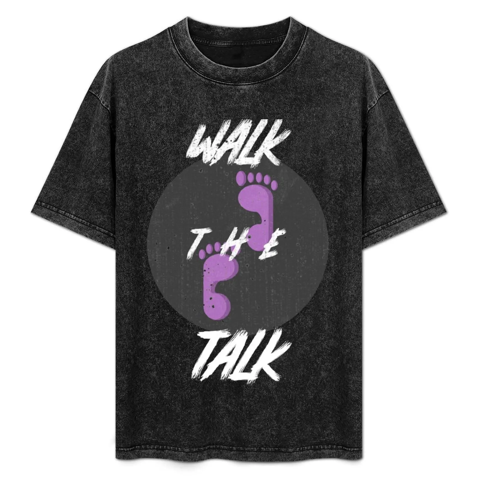 

Walk The Talk T-Shirt Plus Size Everyday Tee Shirt