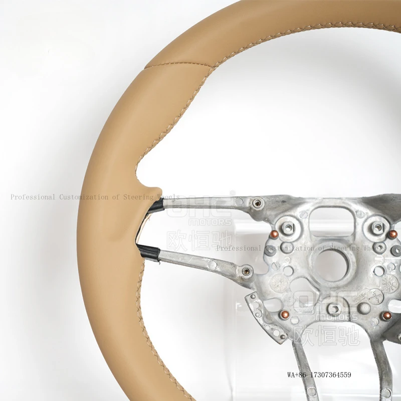 Hot Suitable for 18-21 Porsche 718 Starry Sky 832 modified and upgraded high-end Cayenne yellow car steering wheel