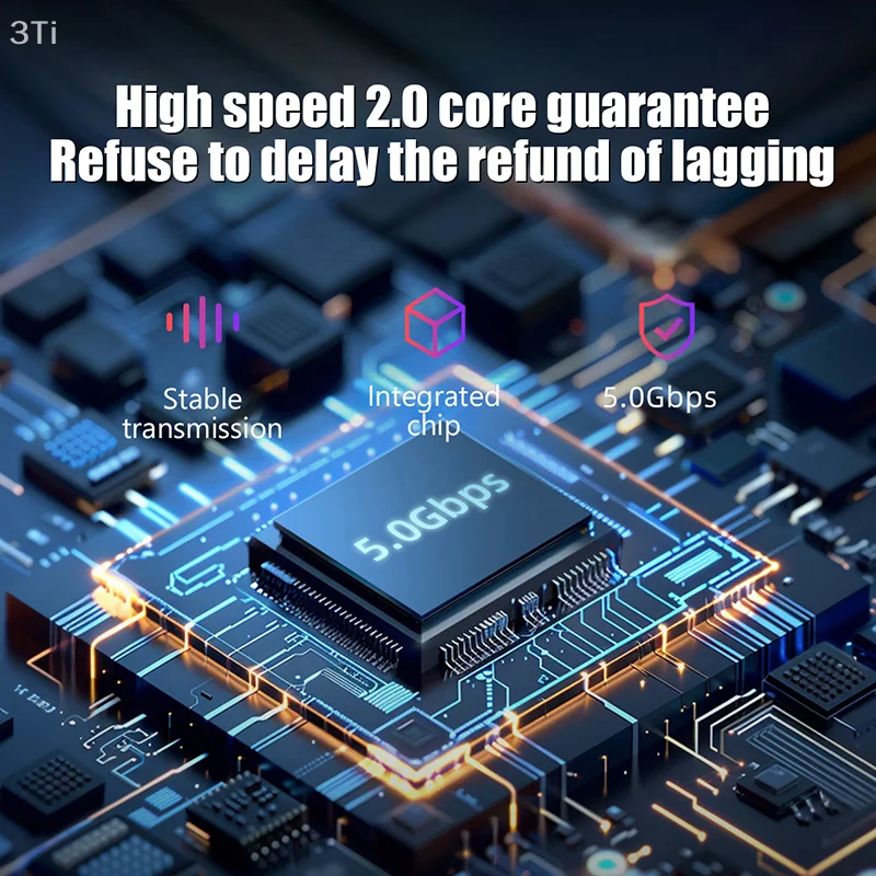 USB 2.0 허브 7 포트 멀티 분배기 어댑터 5Gbps 고속 USB 분배기 전원 어댑터 PC 노트북 용 7 포트 다중 확장기