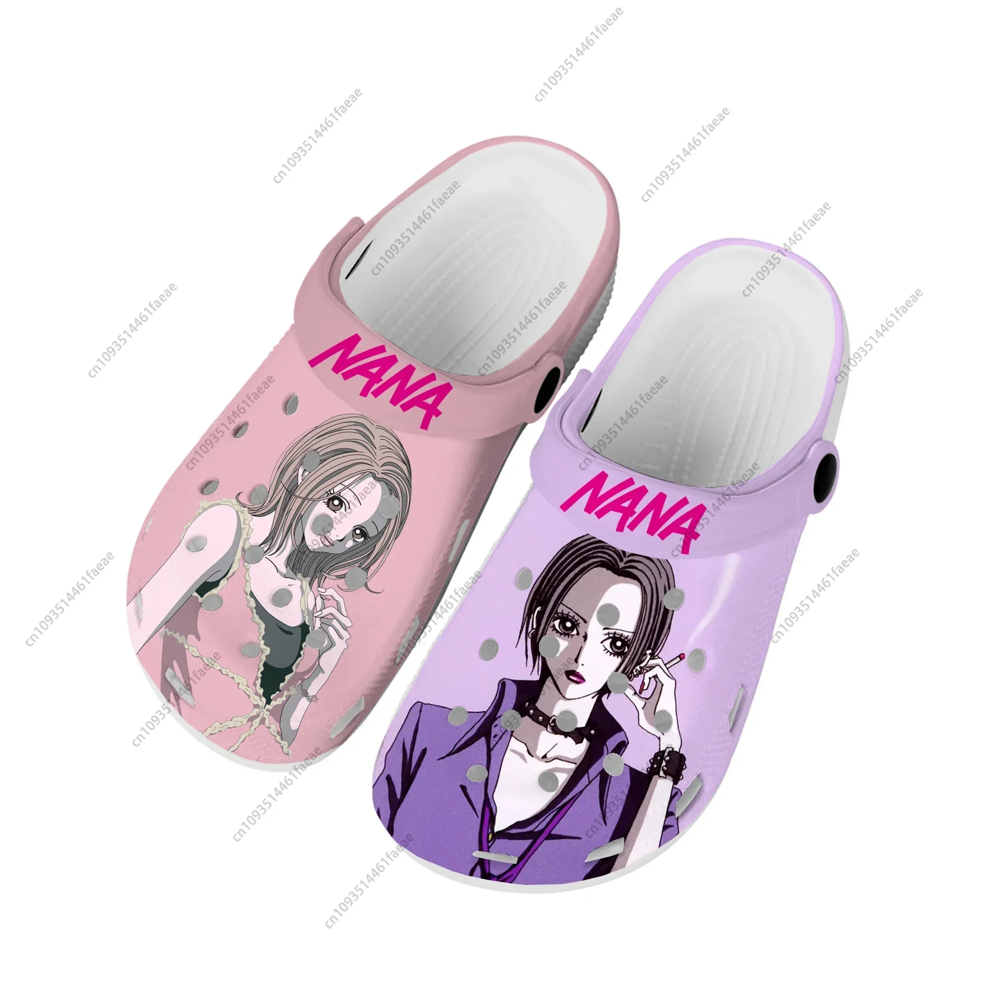 NANA Osaki Komatsu Shoujo Manga Home Clogs Custom Water Shoes Mens Womens Teenager Shoe White Garden Clog Beach Hole Slippers