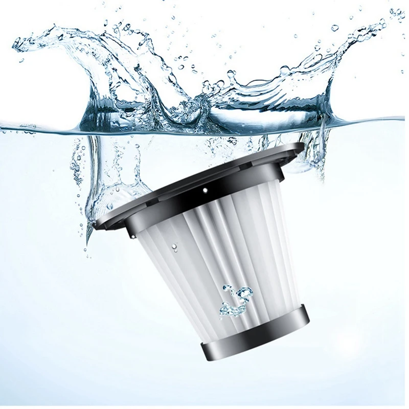 Ручной пылесос беспроводной 120 Вт 4500PA сильное всасывание перезаряжаемый портативный автомобильный пылесос для влажной и сухой уборки-A69M