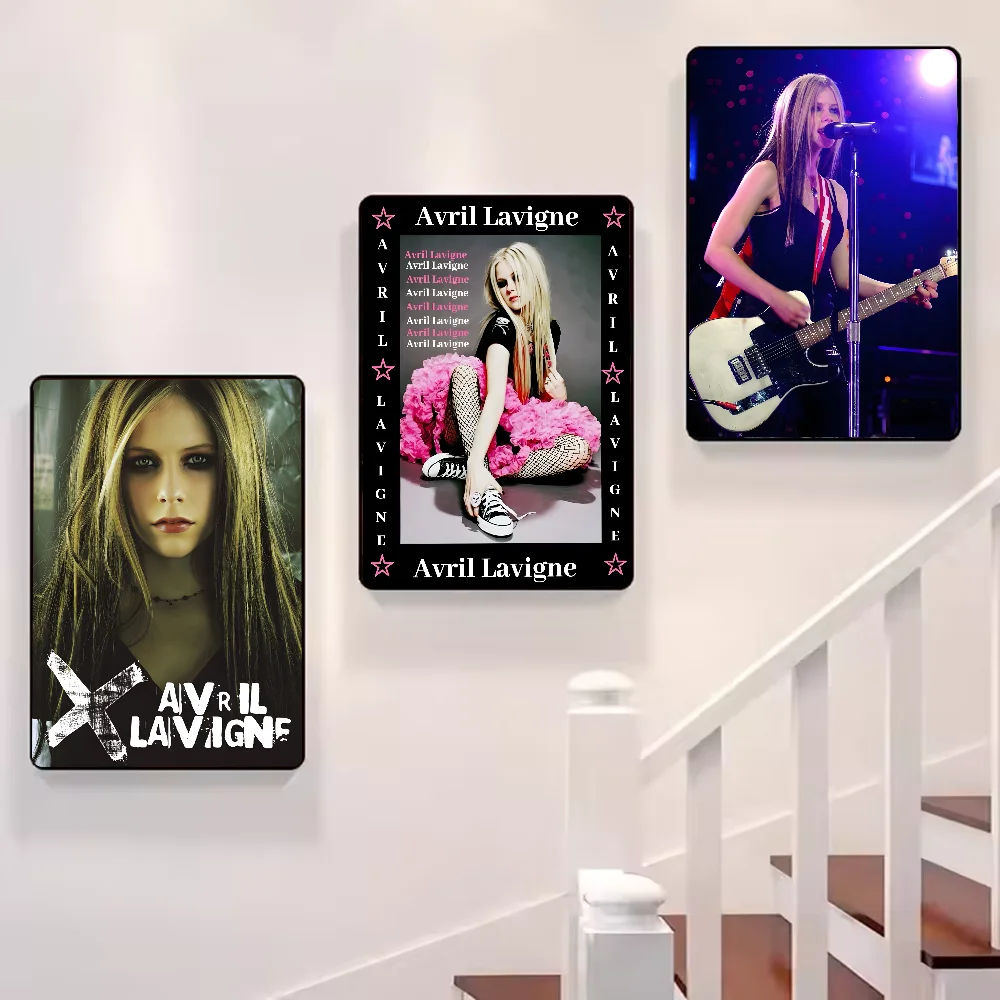 A-Avril Singer R-Ramona Lavigne Poster HD art sticky wall waterproof home living room bedroom bar aesthetic decoration