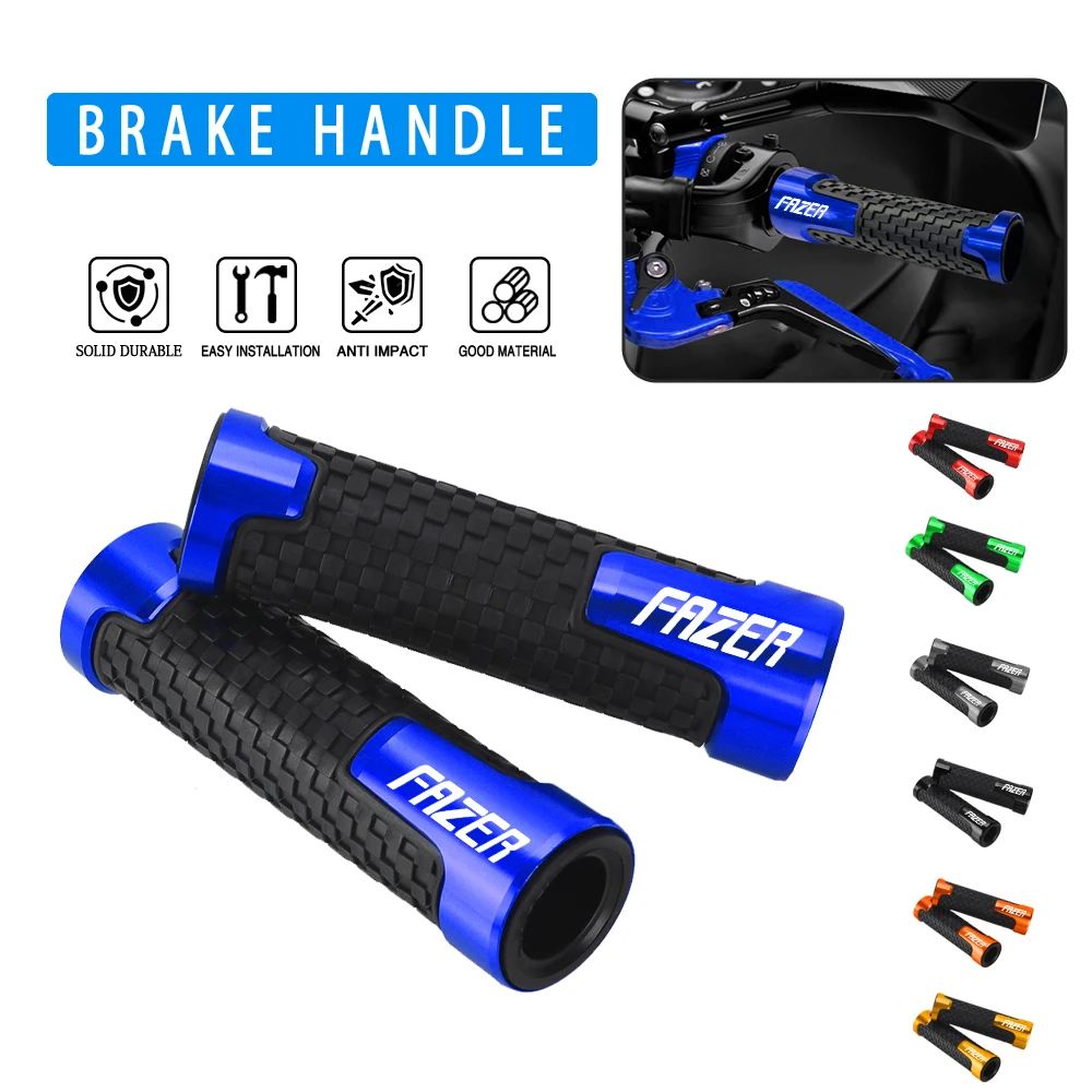 

For Yamaha Fazer FZ1 FZ6 FZ8 150 250 400 1000 Motorcycle Non Slip Handlebar Grip Throttle Hand Bar Grips Accessorie Fazer fz1