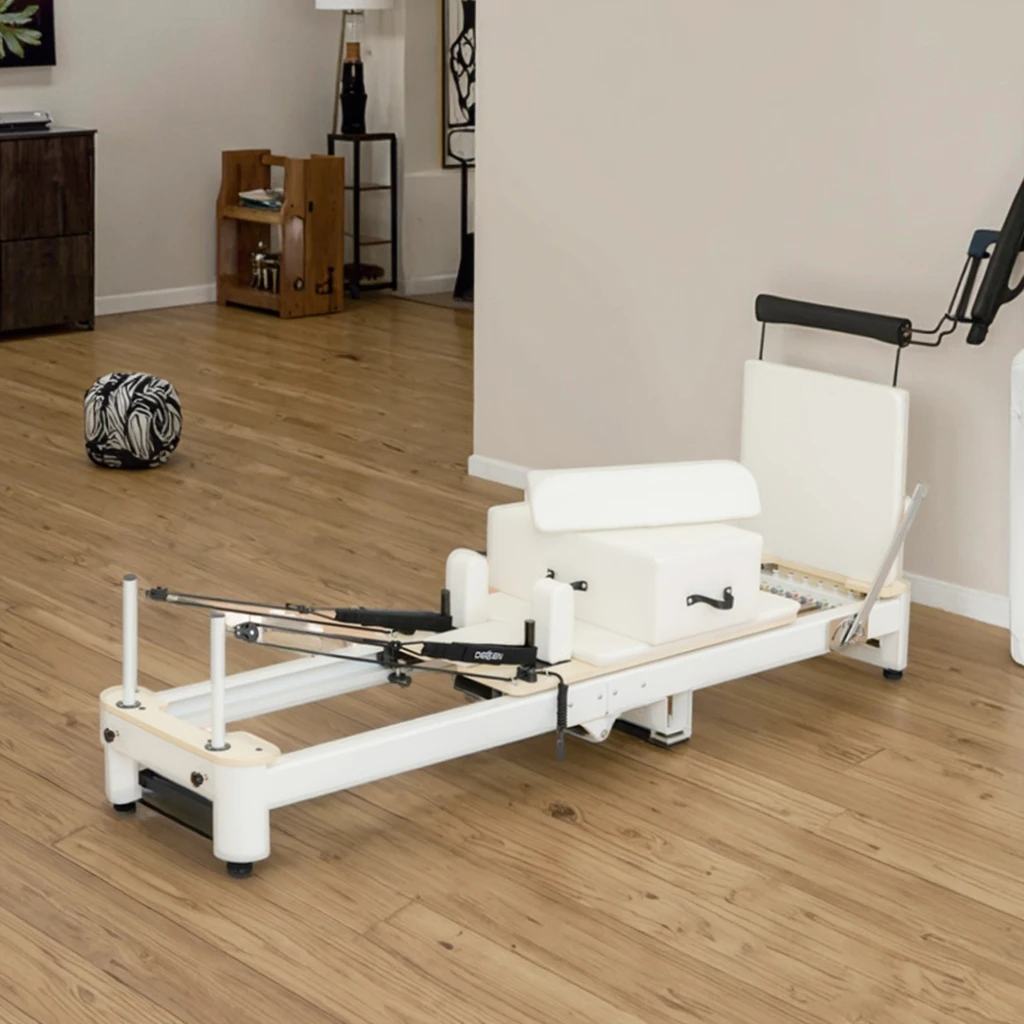 Professional Aluminum Pilates Reformer Exercise Machine Durable Adjustable Home Commercial Studio Equipment Big Discount Bed