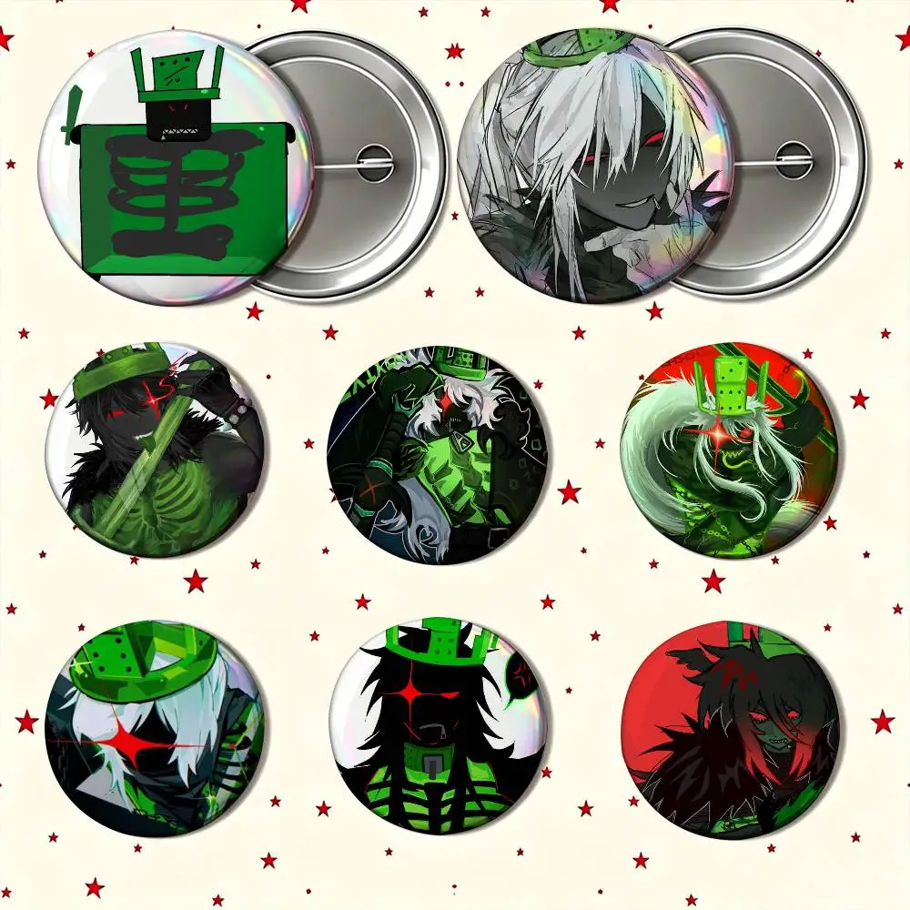 Funny Cartoon Characters 1x1x1x1 25mm 32mm 44mm 58mm Anime Badges Brooches DIY Pins Decorations Birthday Gifts