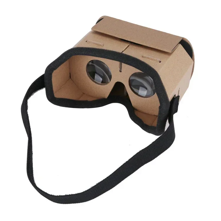 DIY Portable Virtual Reality Glasses for Google Cardboard 3D Glasses 25mm lens VR glasses For SmartPhones For Iphone X 7 8 VR