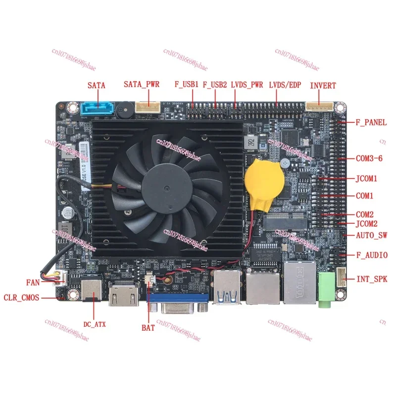 K600SE Domestic Zhaoxin 3.5 Inch Industrial Control Main Board Mini ITX All-in-one Machine Small Main Board