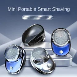 Electric Shaver Portable Mini Shaver Type-c Fast Charging Travel Version Men's Car Mounted Blade Water Wash